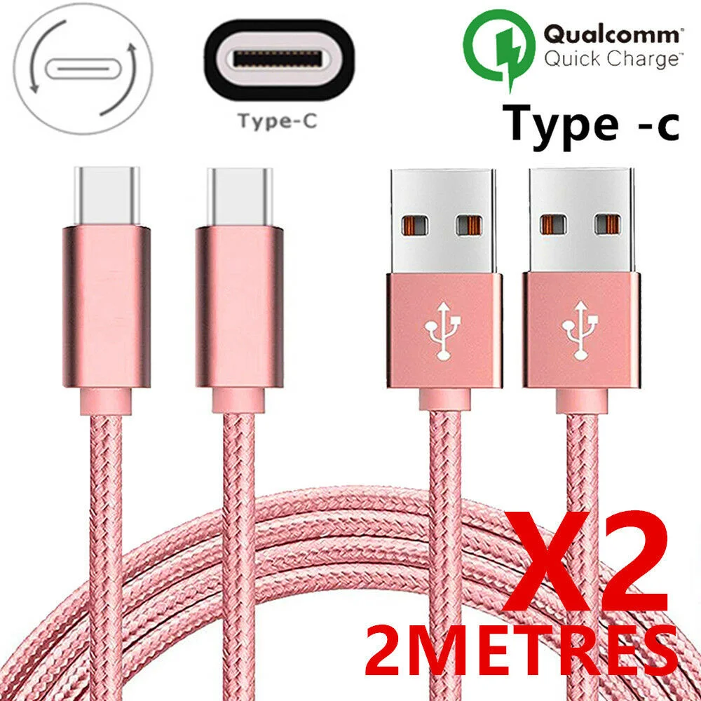 

Câble Chargeur Rapide USB Type-C FOR Samsung S8 S9 S10 Note8/9/A5/A6/A7 A20E/A40/A50