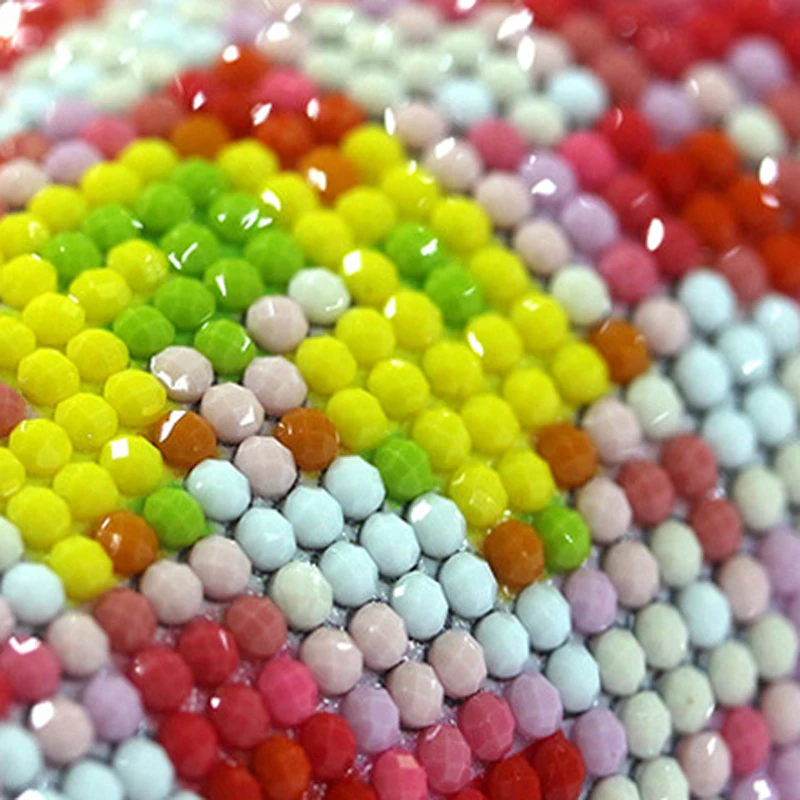 5D сделай сам алмазная живопись абстрактная мультяшная птица узор круглая