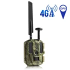 Охотничья камера, 4G GPS-ловушка, MMS GPRS 4G LTE, с поддержкой приложения, с ночным видением, для охоты и дикой природы