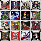 Рождественская наволочка ZENGIA, декоративная подушка, наволочка для дивана, наволочка из полиэстера, новогодняя декоративная подушка