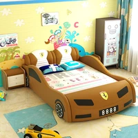 childrens bed car bed for kids with anti fall soft pack guardrail child safe 1 5m boys furniture crib bumpers fence cot rail