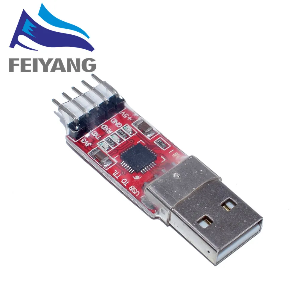 1 шт. CP2102 модуль USB к TTL Серийный UART STC кабель для загрузки PL2303 Super Brush line upgrade |