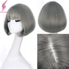 Синтетический короткий женский парик Yiyaobess, из ротанга, 12 дюймов