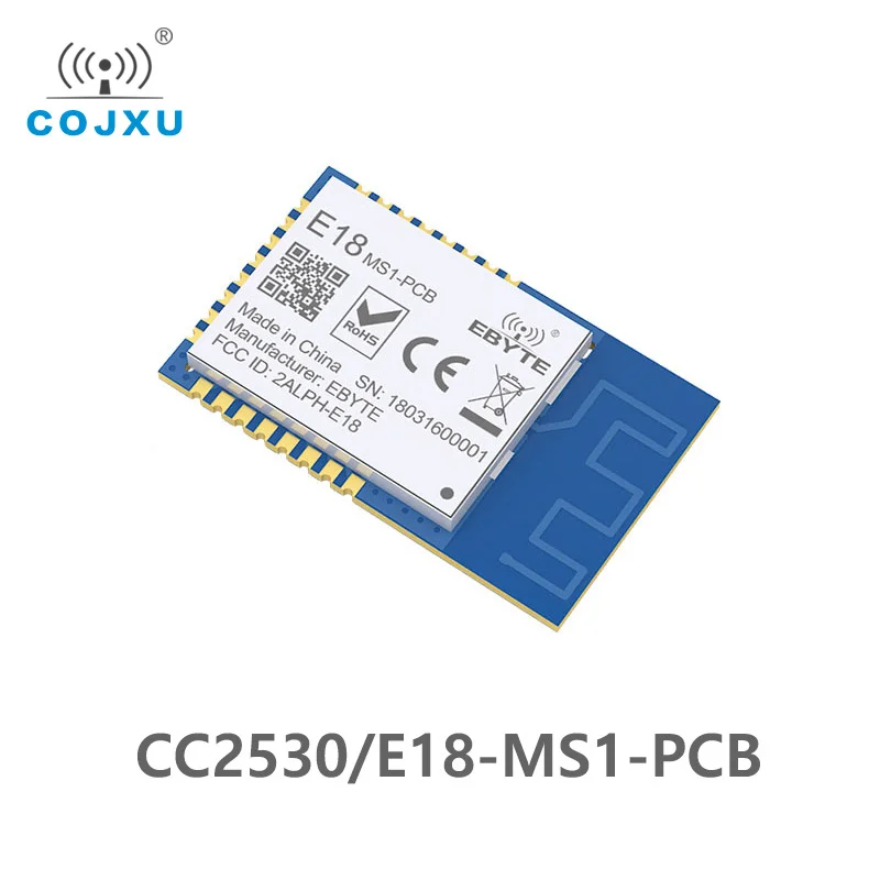 

CC2530 Zigbee IO 2.4Ghz 2.5mW PCB Antenna E18-MS1-PCB IoT uhf Mesh Network Wireless Transceiver Transmitter Receiver Module