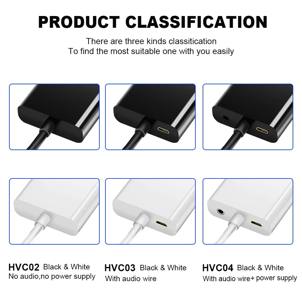 Адаптер HDMI в VGA конвертер 1080P Папа-мама с кабелем питания для Xbox PS4 ПК HDTV DVD