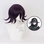 Короткий парик для косплея, Danganronpa V3: Killing Harmony, Ouma Kokichi, синтетические волосы, парики для вечеринок на Хэллоуин