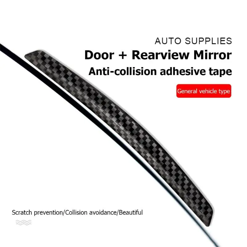 4 шт. автомобильные наклейки на зеркало заднего вида из углеродного
