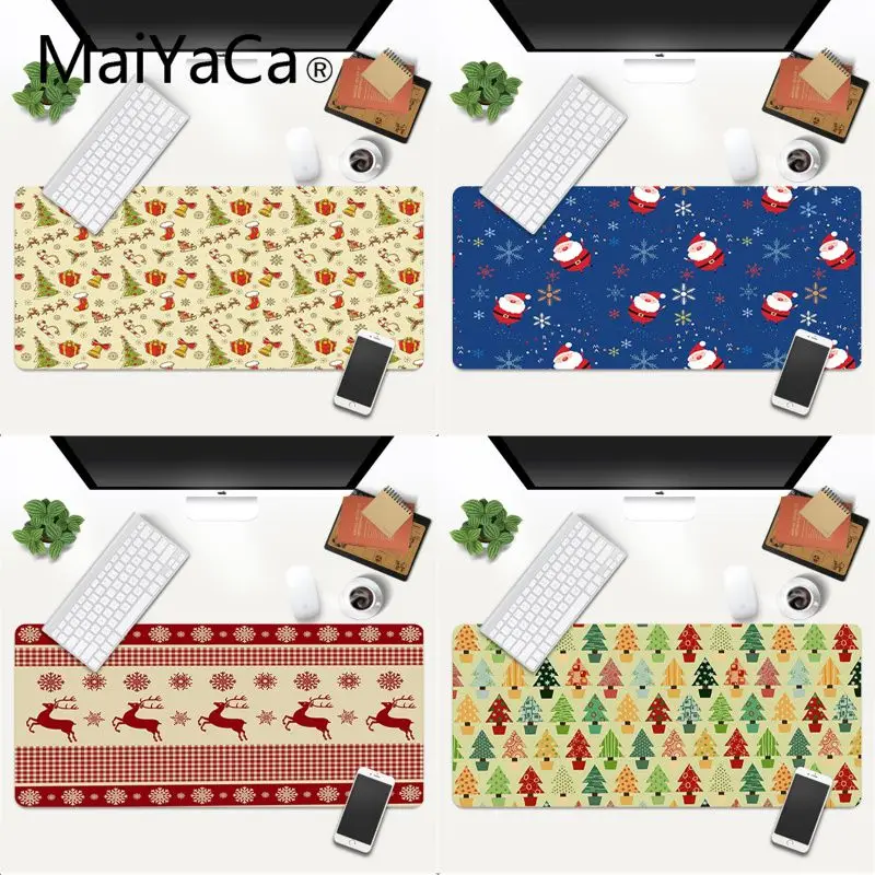 Рождественский праздничный коврик для мыши игровые коврики игровой геймерский