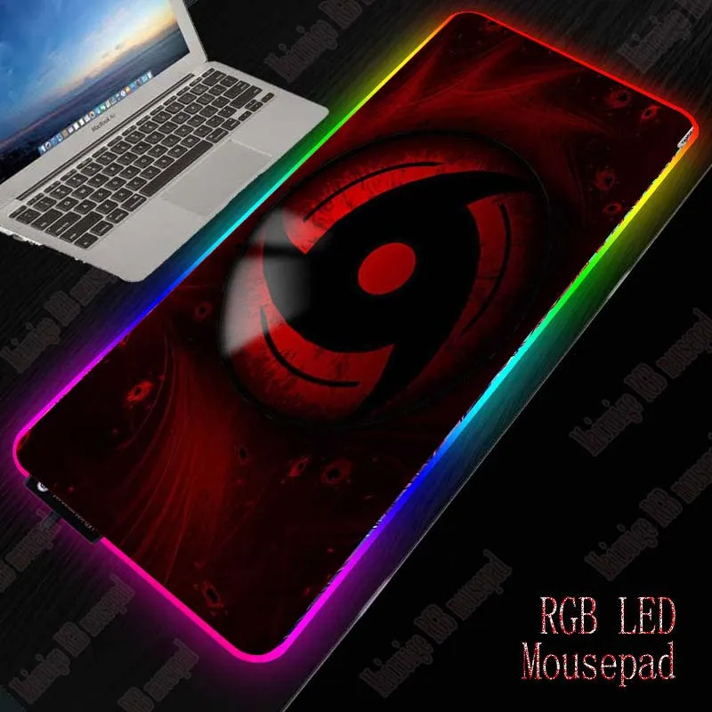 XGZ аниме игровой свечение Мышь пусковая площадка игровая компьютерная Pad RGB