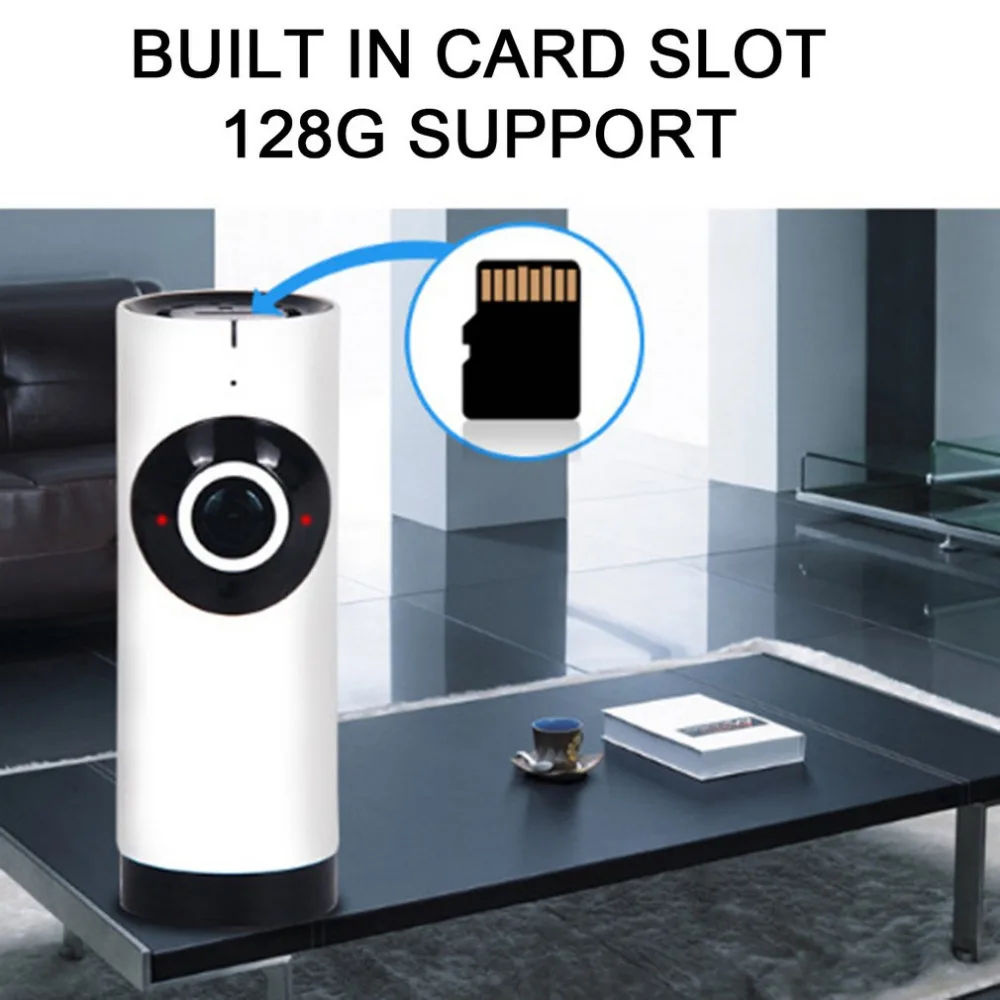 Ip камера wifi 720p панорамная 360 видеонаблюдения Мини Беспроводная ipcam camaras de seguridad