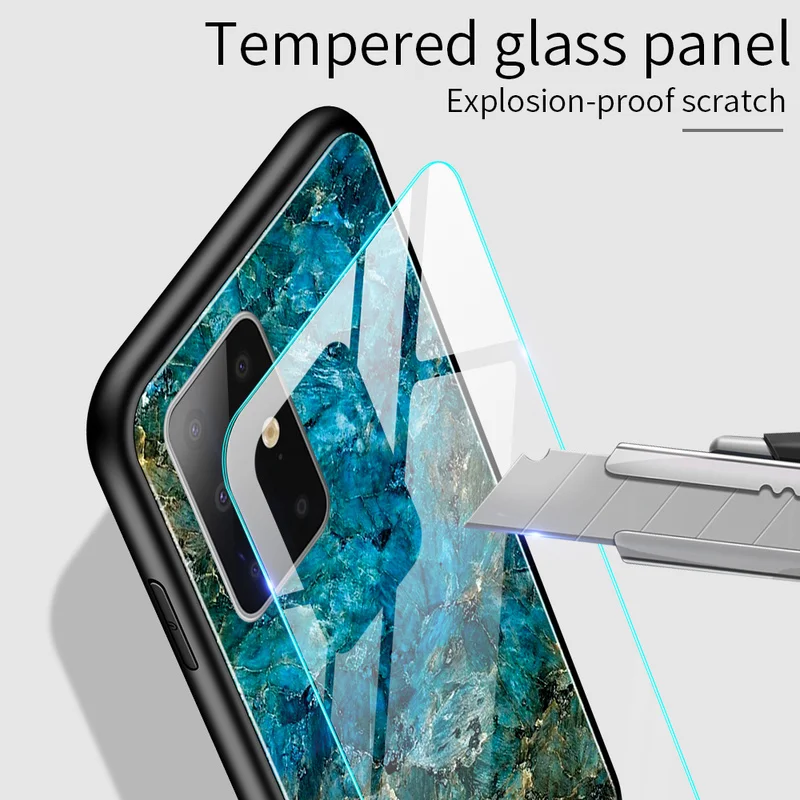 Для samsung galaxy S11 S10 плюс S11E S10E Note10 Pro A30 A40 A50 A60 A70 A10E A20E чехол Мрамор Стекло с
