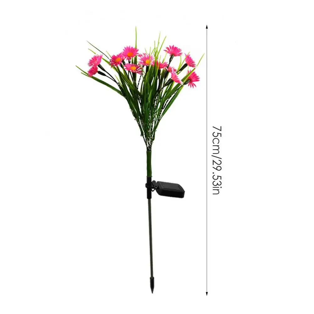 

Solar Light Outdoor Chrysanthemum Lights Garden Decoration String Lamp Courtyard Waterproof Solar Light Fairy Lamps