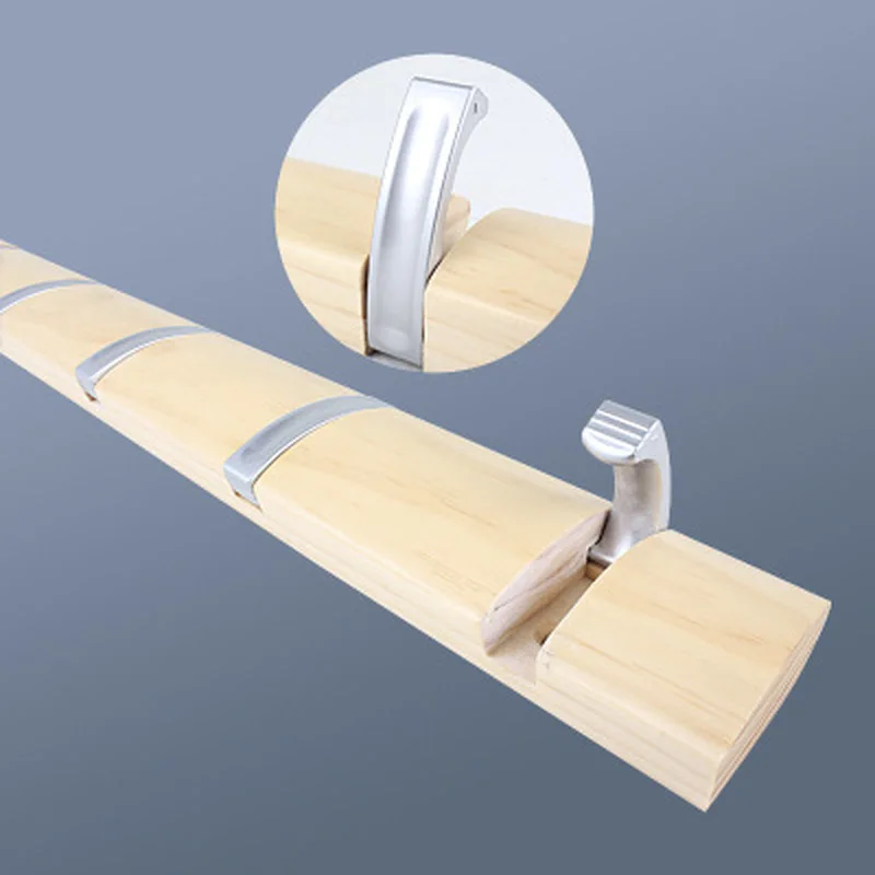 Скандинавские твердые деревянные крючки для одежды вешалки ванной комнаты