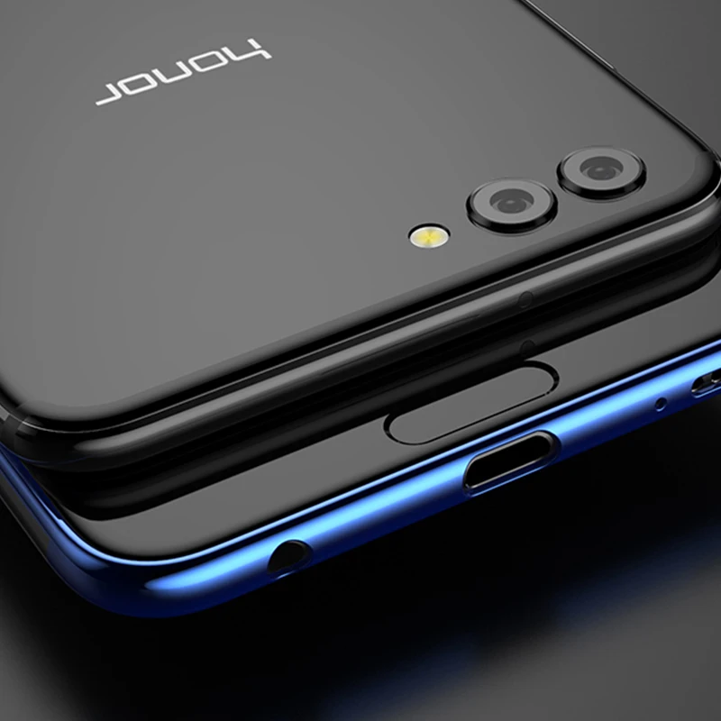 Ультратонкий Мягкий чехол из ТПУ с гальваническим покрытием для Huawei Honor 20 Pro 10 lite 9