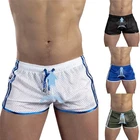 Летние шорты для бега, мужские спортивные быстросохнущие мужские шорты для бега, фитнеса, спортзала, мужские короткие штаны для спортзала, 2021