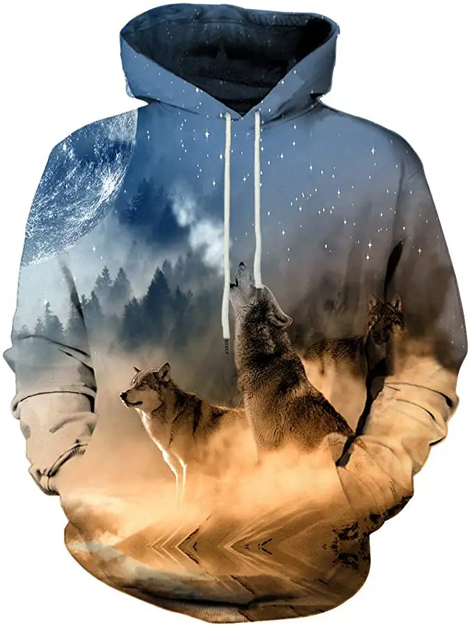 Рождественские модели мужских и женских пуловеров с 3D принтом мужской женский