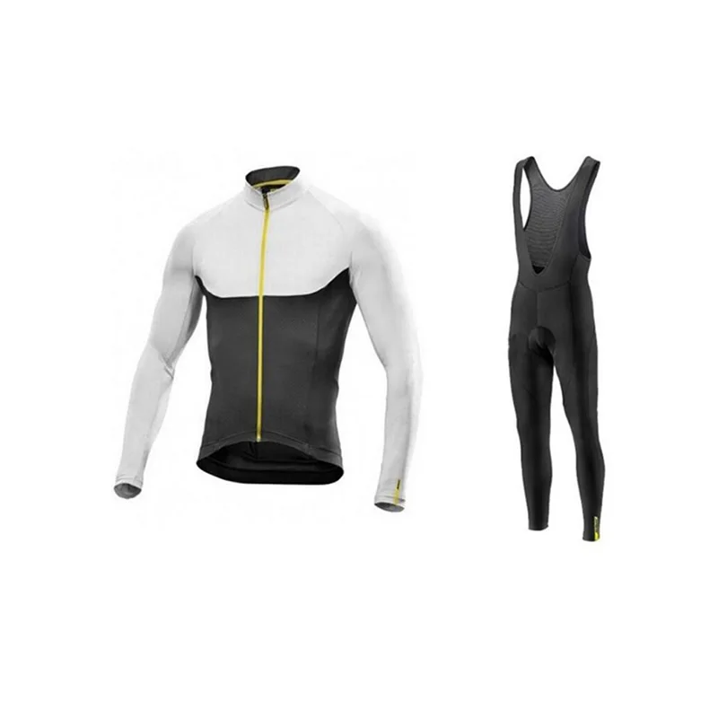 

Outdoor cycling mountain bike clothing bib suit spring and autumn cycling clothing suit men's long-sleeved cycling clothing