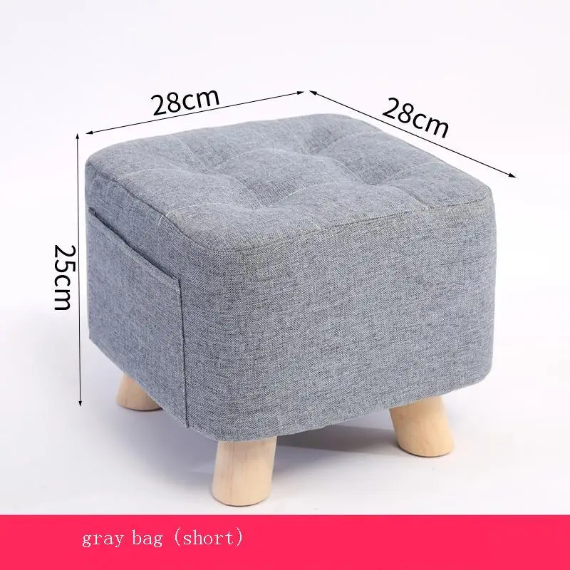 

Pufa Do Siedzenia Tabure Footstool Small Storage Stool Pouf Rangement Cocina Ottoman Change Shoes Taburete Tabouret Poef Chair