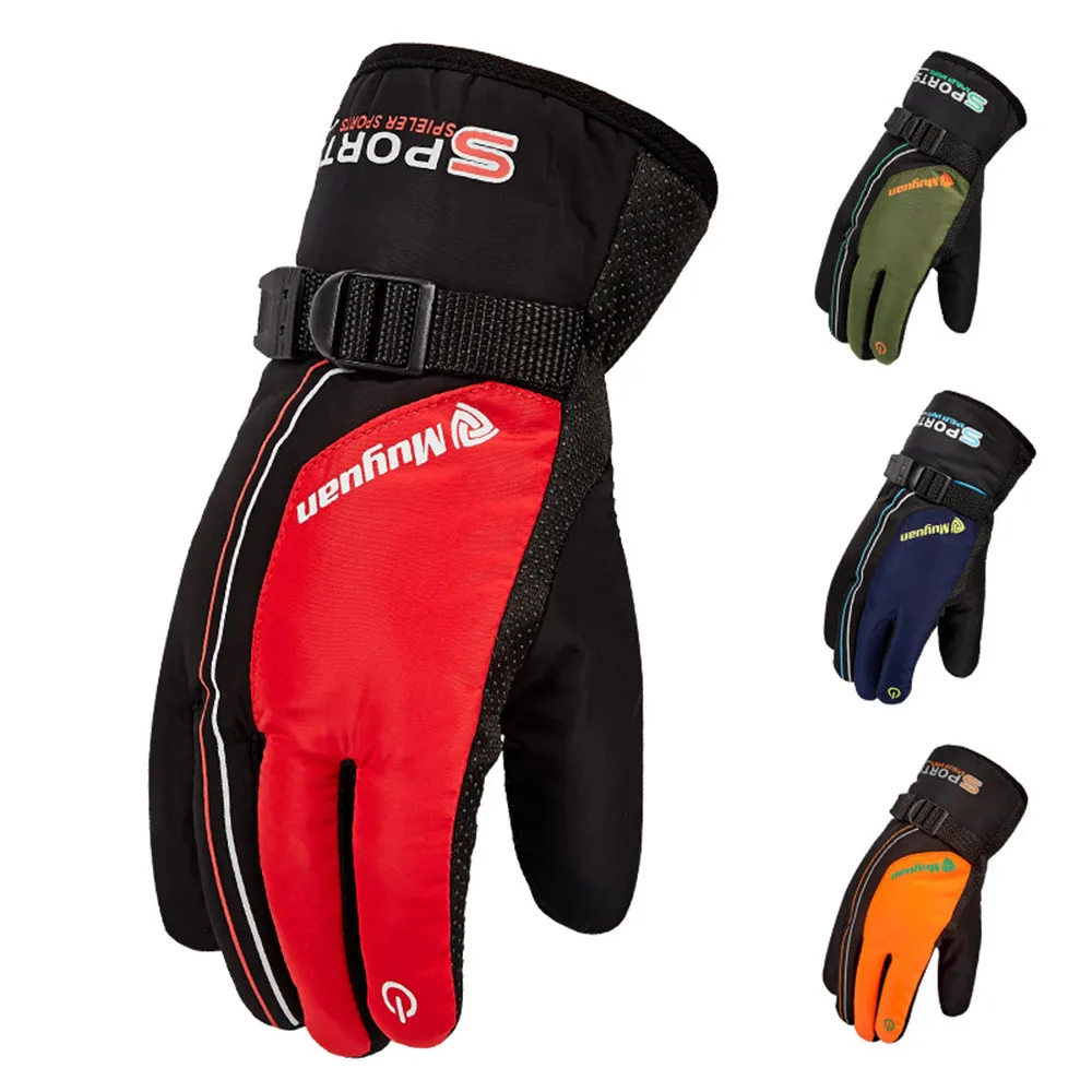 Зимние водонепроницаемые Нескользящие уличные спортивные теплые бархатные