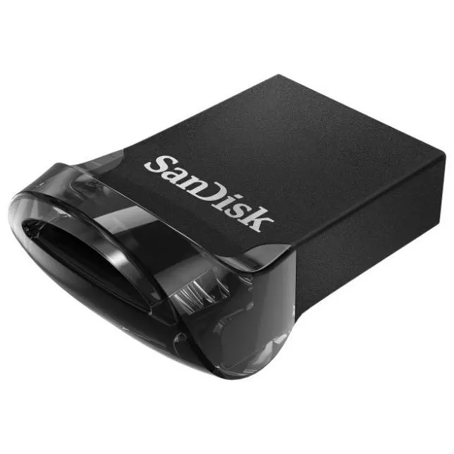 USB накопитель Sandisk ULTRA FIT 3.1 16Gb черный | Компьютеры и офис