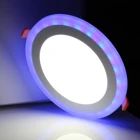 Светодиодный панельный светильник, утопленный светильник высокой яркости Круглая Панель-лампа, лампа для дома, кухни, ванной