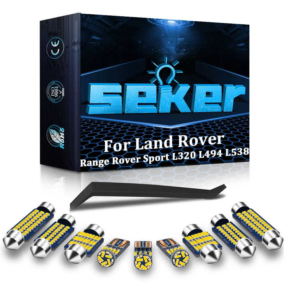

Seker Canbus For Land Rover Range Rover Sport L320 L494 L538 2005-2020 Car Interior LED Light For Dome Light Trunk Lamp LED Bulb