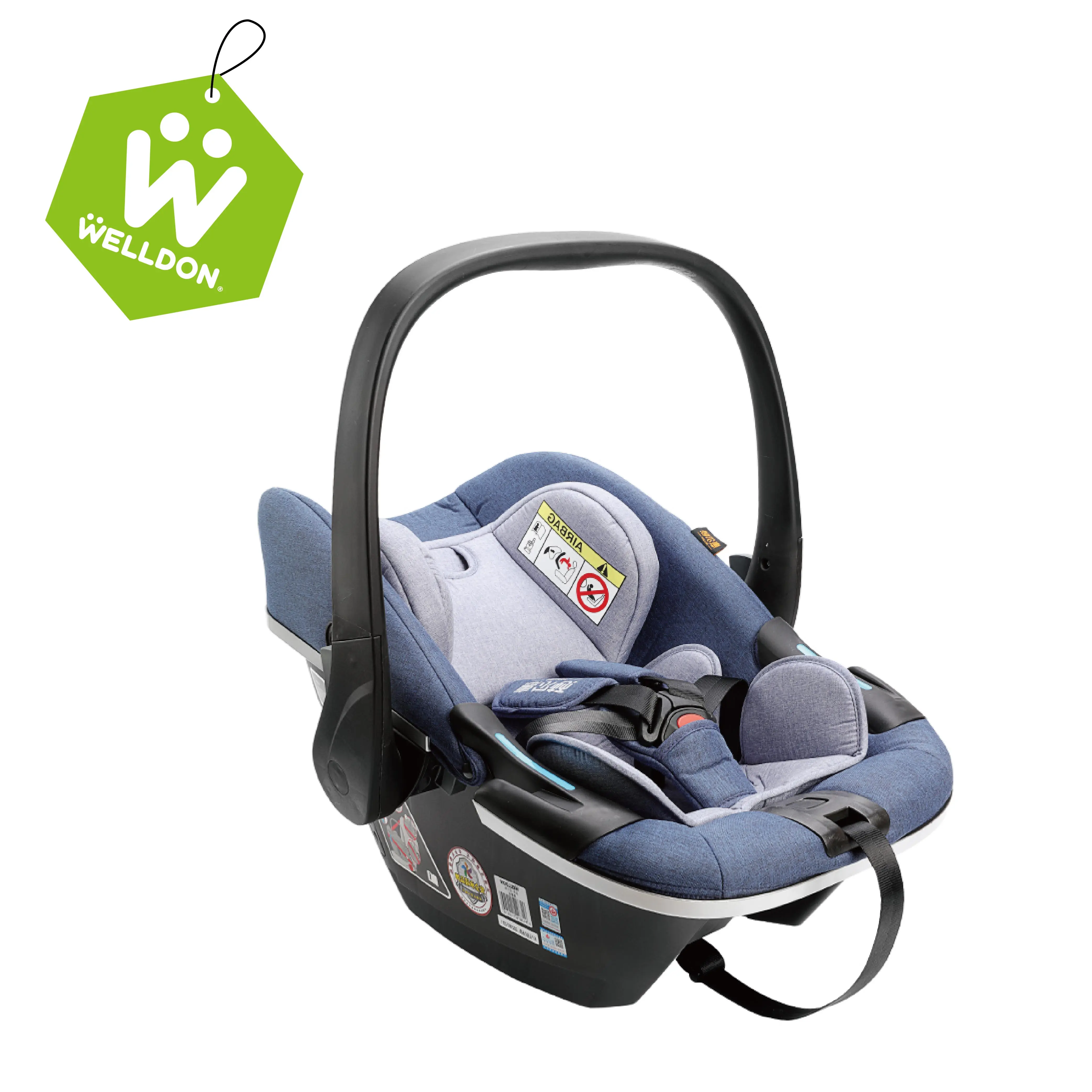 Welldon автолюлька от 0 до 15 месяцев детская Автомобильная корзина переносное