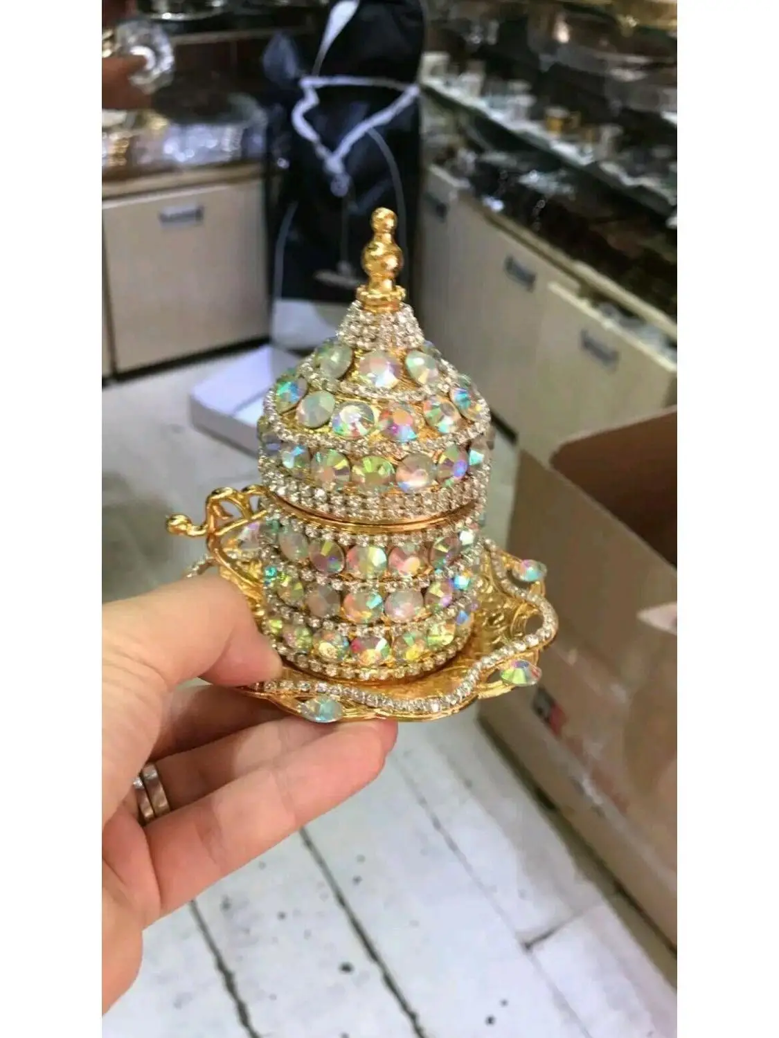 Турецкие подставки под яйцо с покрытием ручной работы Медь 1*4 шт продаж|Чашки и