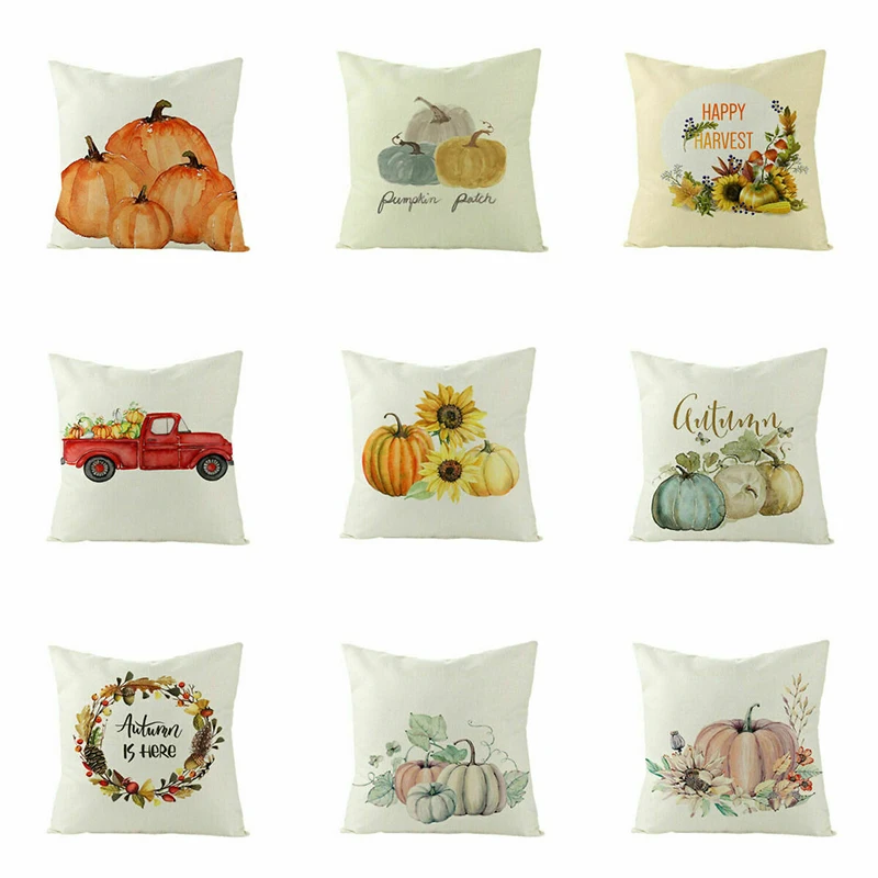 Наволочка для подушки на День Благодарения наволочка 18 дюймов декоративное