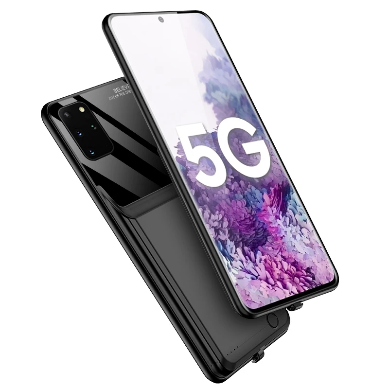 10000 мАч батарея чехол для Samsung Galaxy S20 + плюс смарт телефон Стенд Крышка батарейного