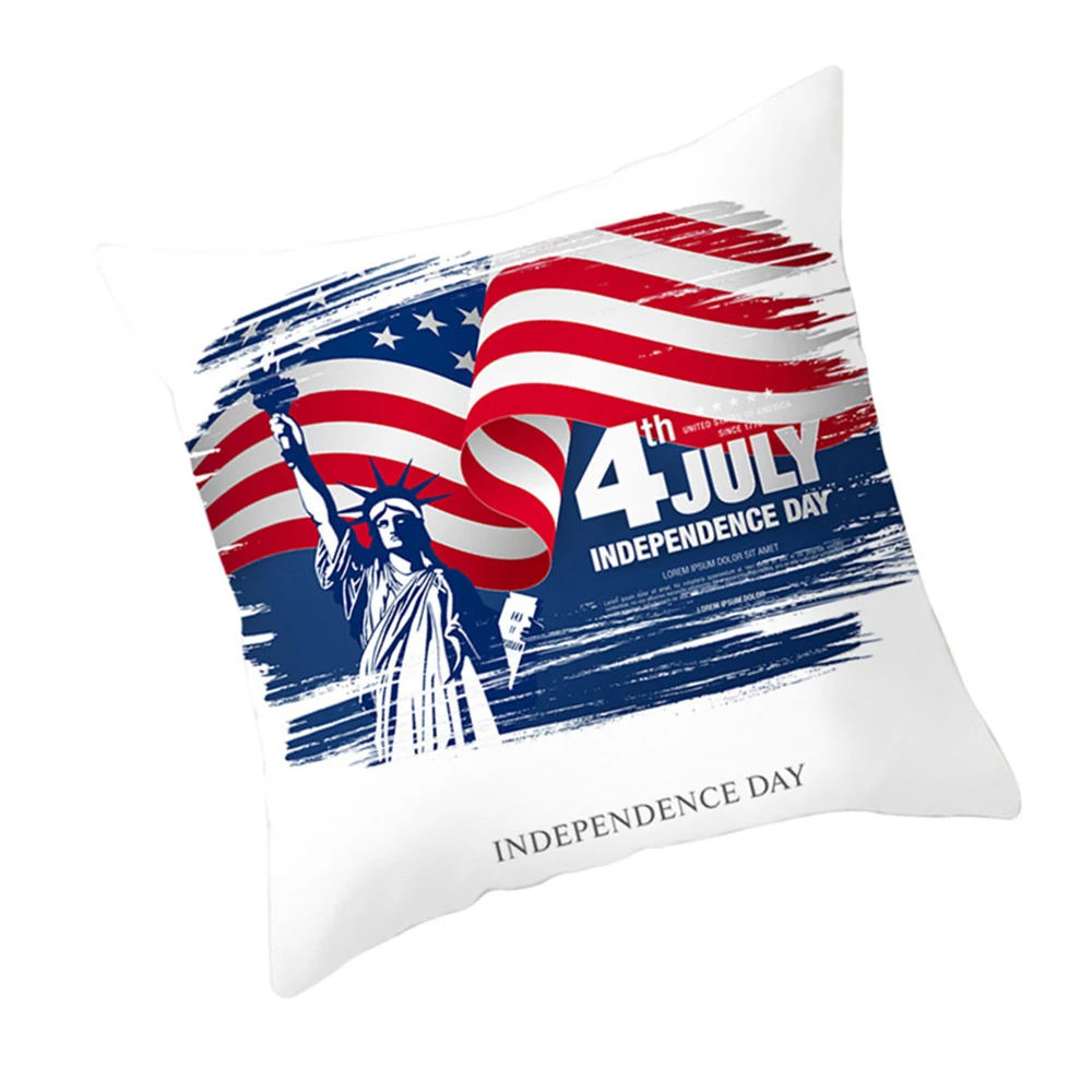 45*45 см чехол для подушки на День Независимости простой Чехол кровать диван