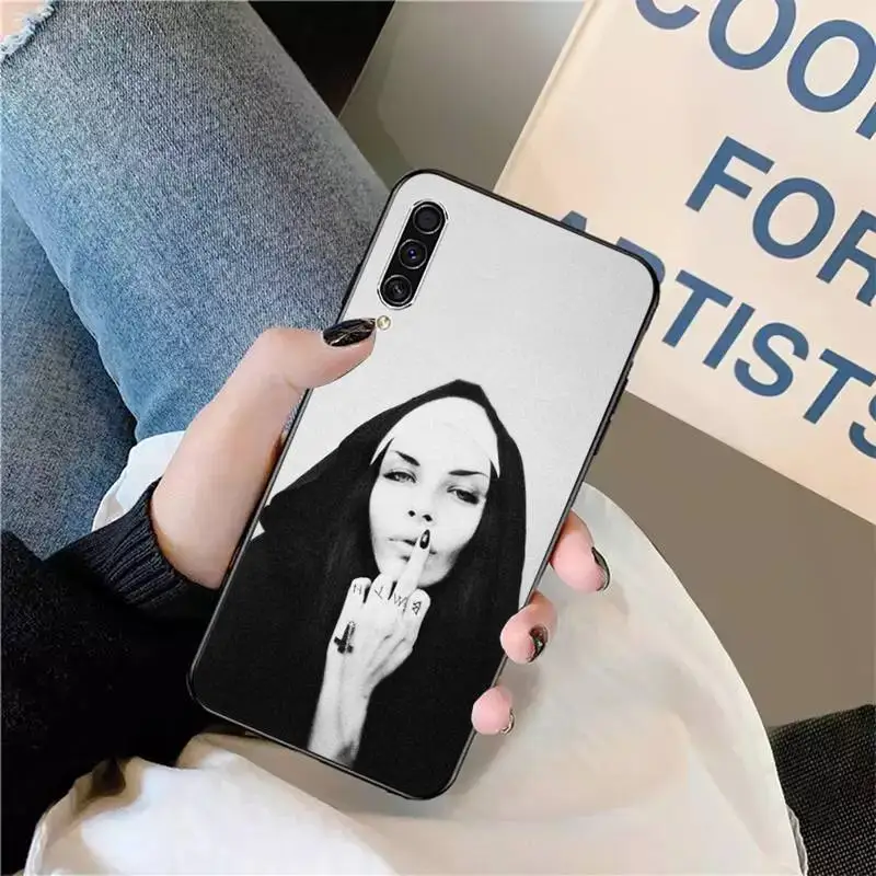 

Sister nun Phone Case For Samsung galaxy S 9 10 20 A 10 21 30 31 40 50 51 71 s note 20 j 4 2018 plus