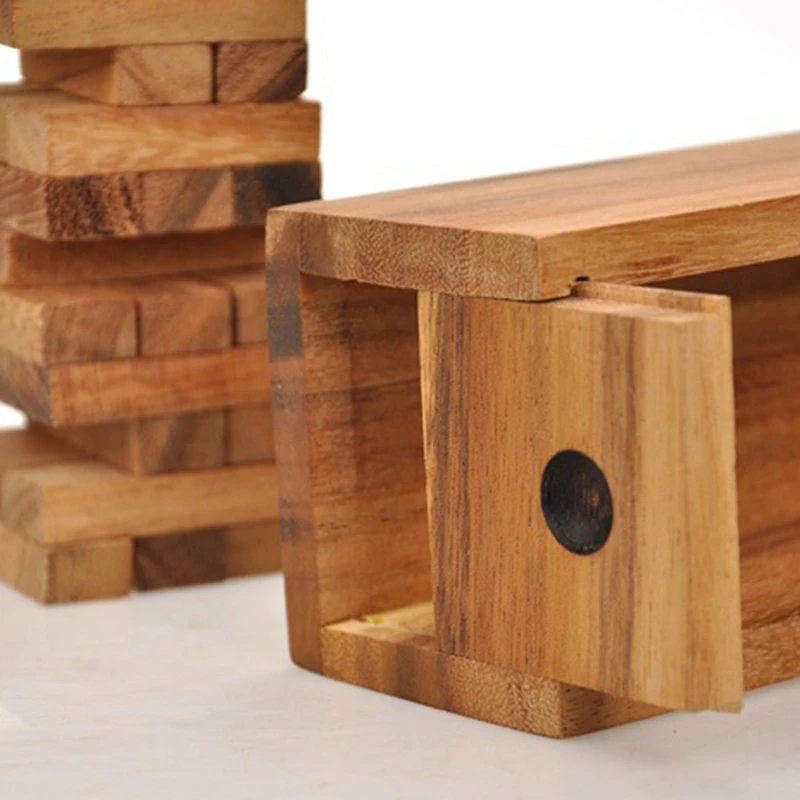 45 шт. деревянные уложенные слои строительный блок подарок башня Блок стек игра