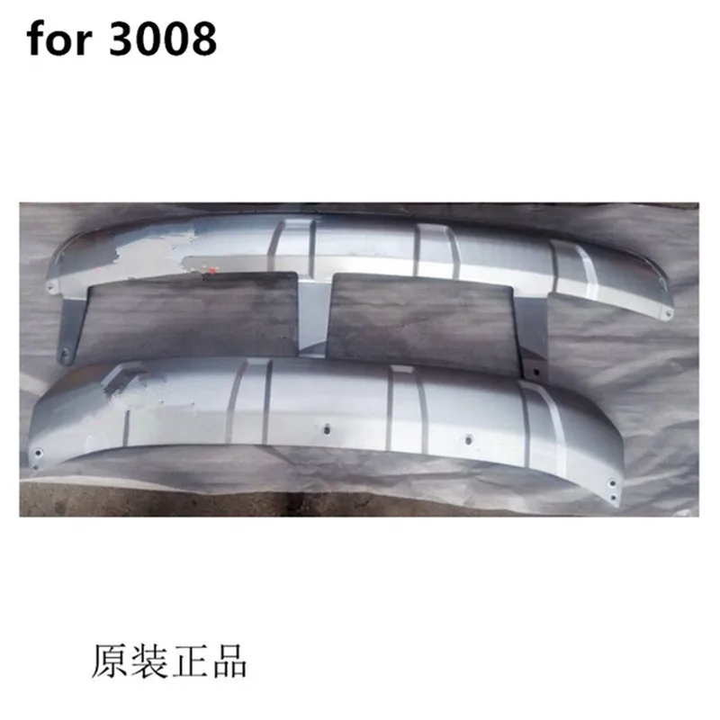 ABS хромированный передние + переднего и заднего бампера Защита спойлер доска для