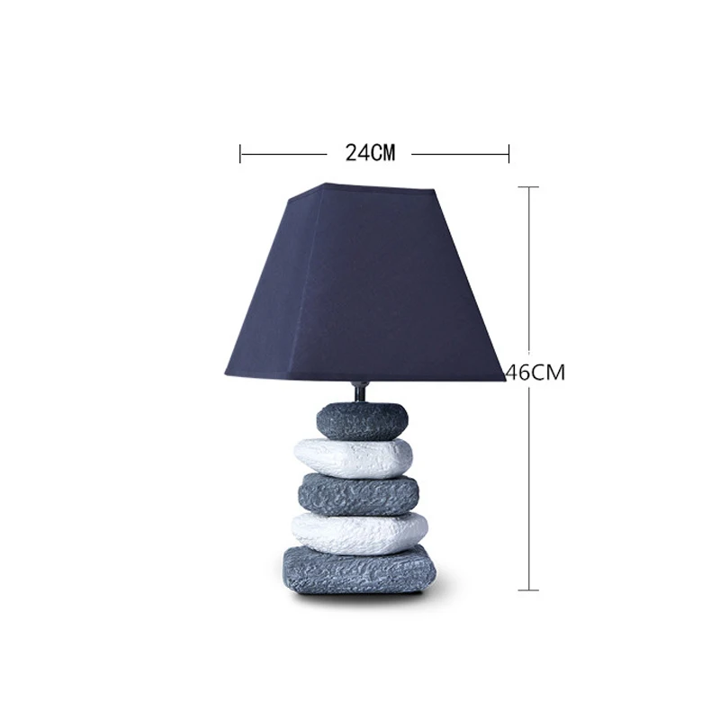 Керамика ткань светодиодный настольная лампа для Спальня дома деко современная