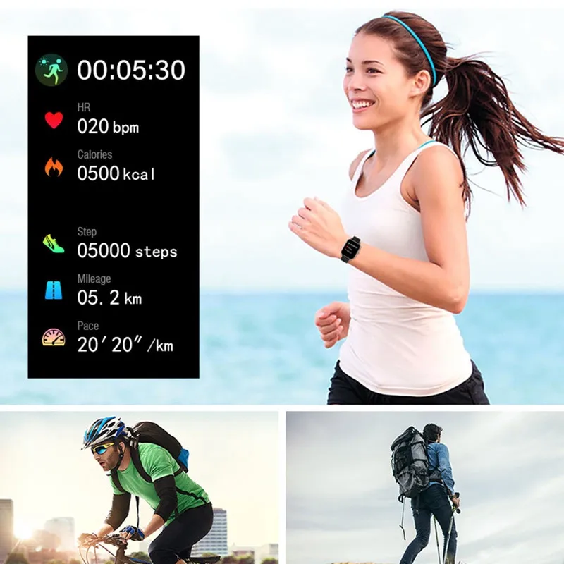 

S5 Bluetooth Call Smart Watch Women Men Heart Rate Blood Pressure Monitor IP67 Waterproof Smartwatch 400mah PK L13 L10 L15 L17