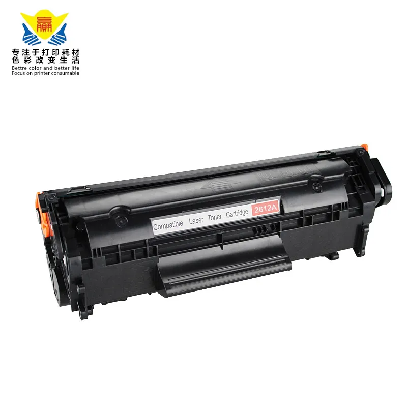 Черный картридж с тонером JIANYINGCHEN Q2612A для HPs Laserjet 1010 1018 3015 Бесплатная доставка
