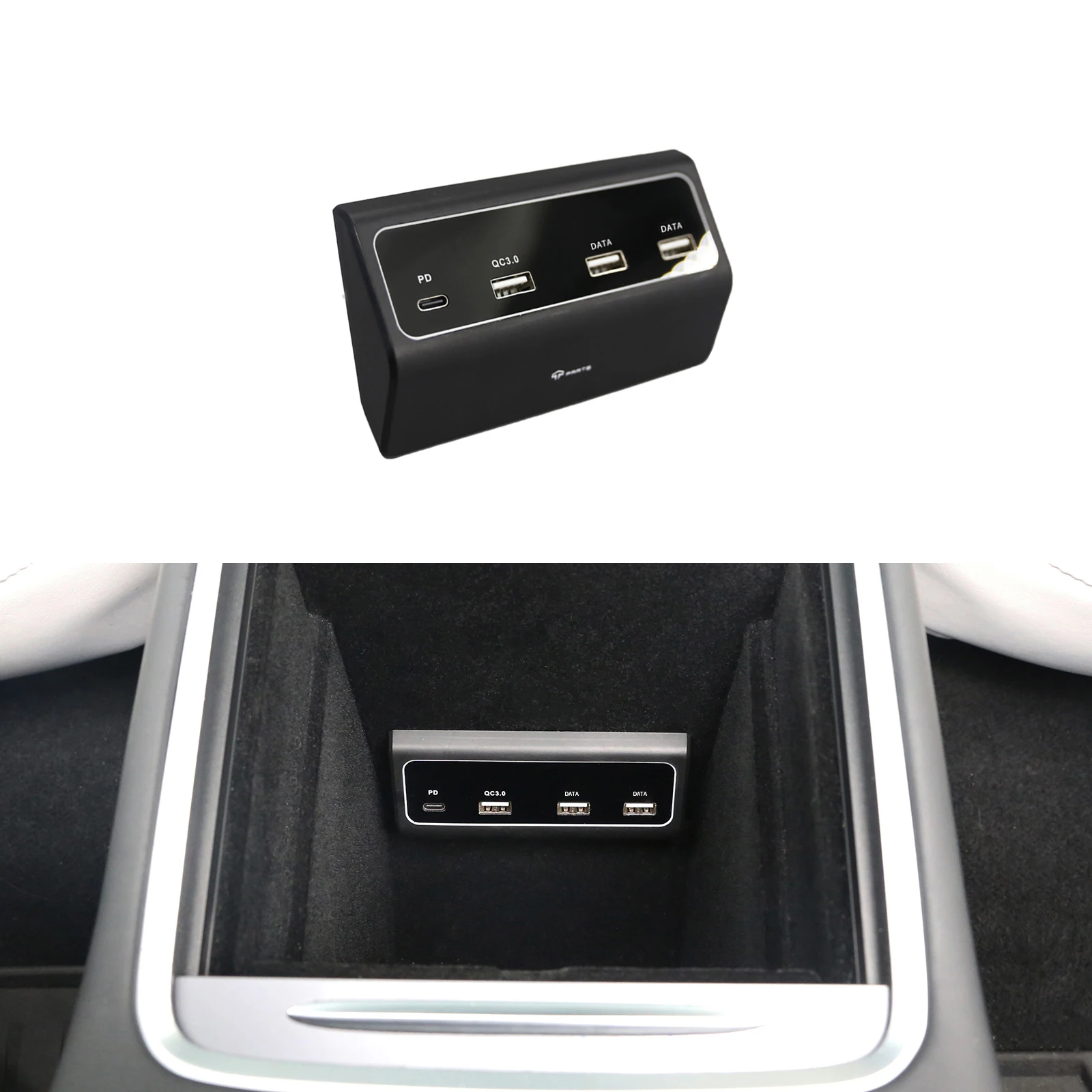 

Для стыковочной станции Tesla Model 3 Y usb-хаб, центральная консоль, Интерфейсный линейный концентратор, адаптер, конвертер, аксессуары для зарядк...
