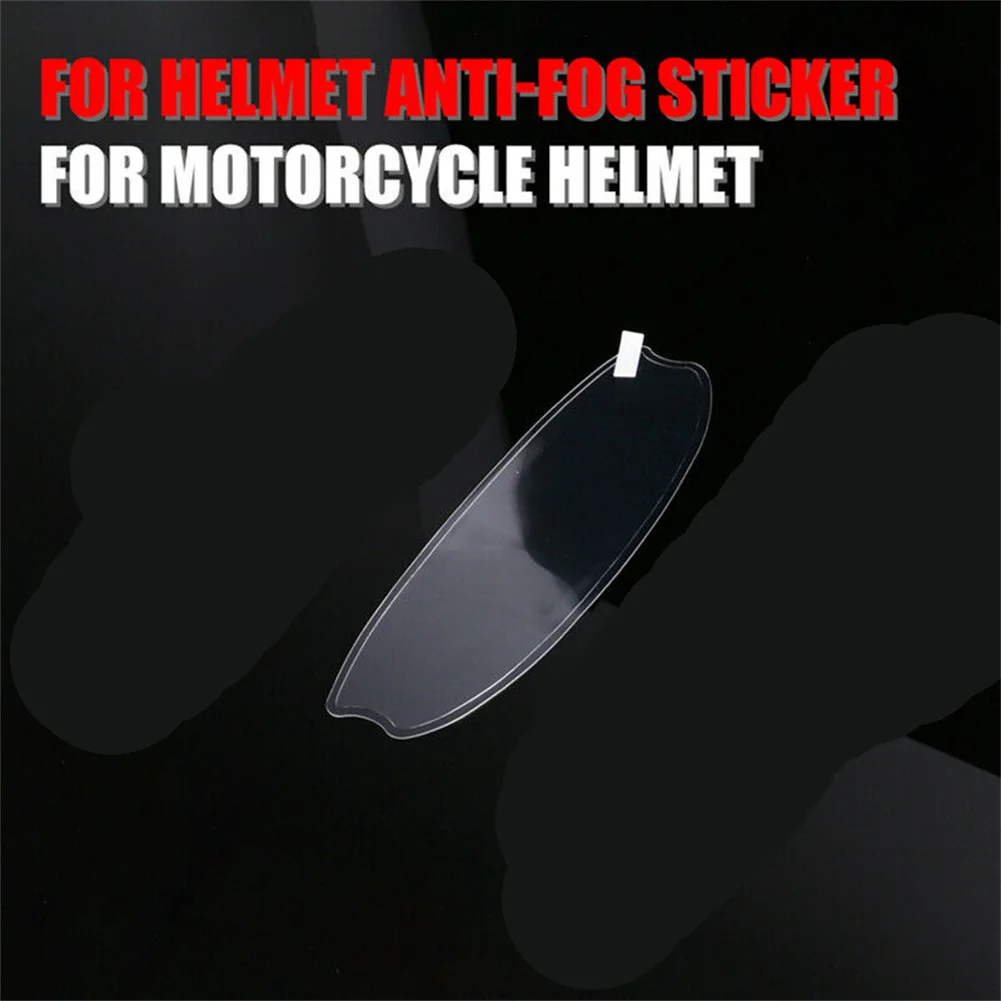 

Motorcycle Helmet High Transparency Lens Anti-Fog Patch Film Rain-proof Anti-fog Stickers Helmet Defogging Stickers Film
