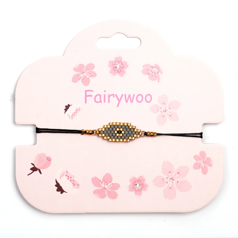 FAIRYWOO турецкий глаз браслет подарок панк Миюки ювелирные изделия для женщин