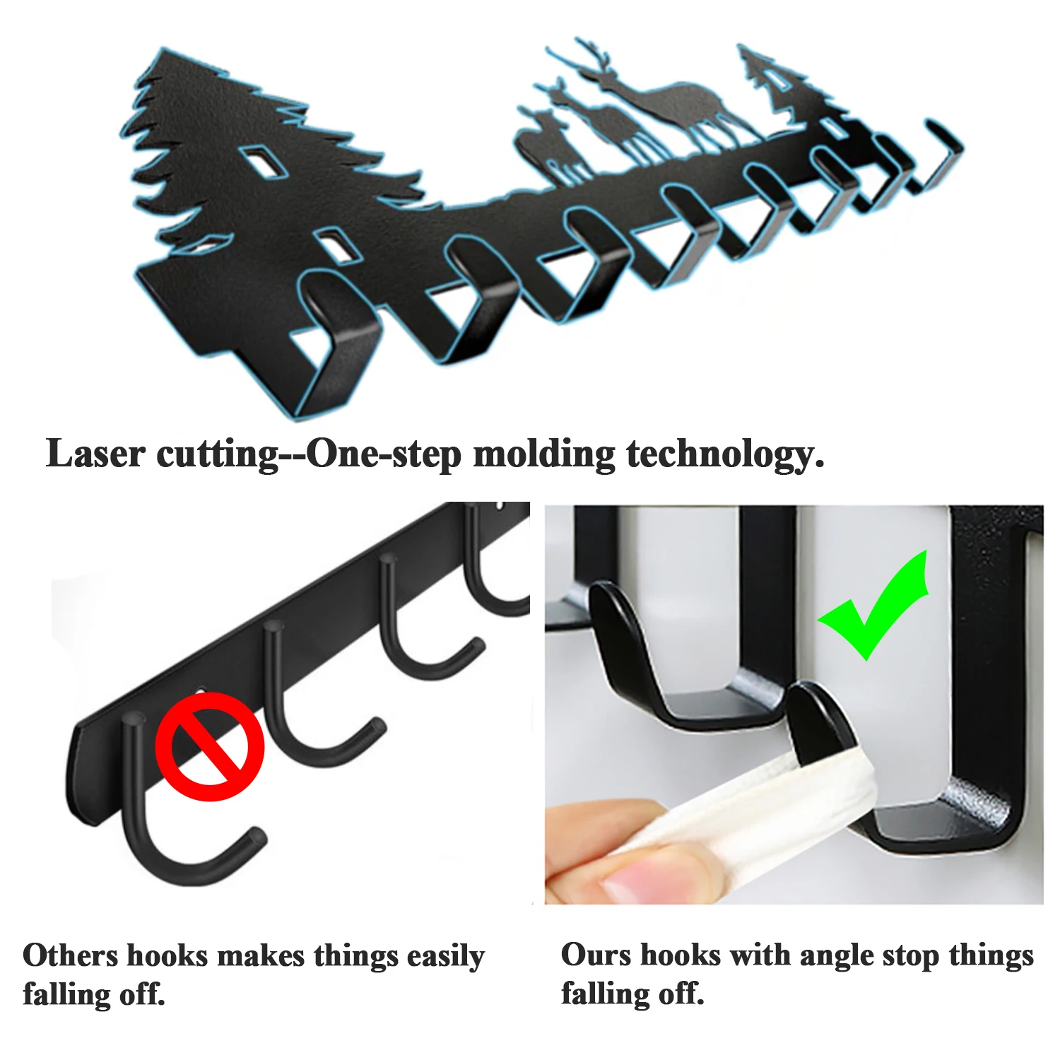 Крючки для пальто настенный металлический крючок полотенец стеллаж в виде