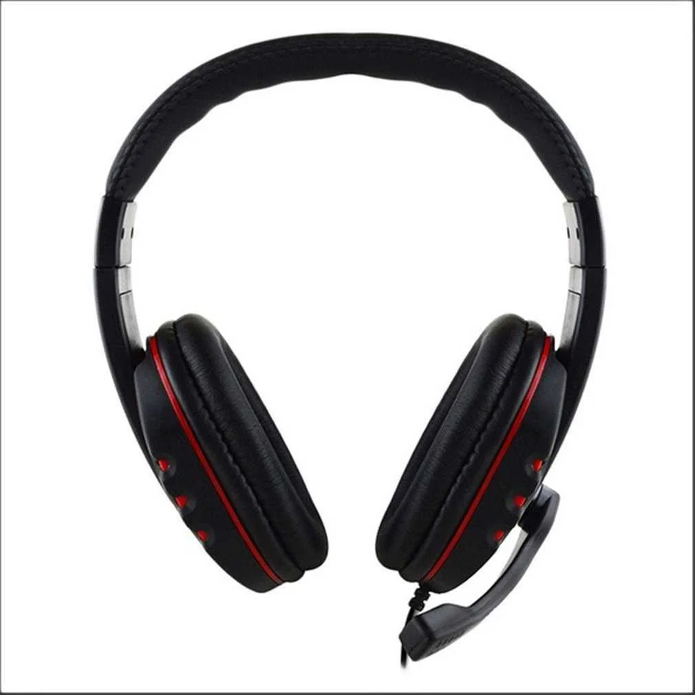 

3.5mm Wired Headphones Gaming Headset Gamer Game Earphones With Microphone Volume Control For PC PS4 Xbox One Mobile