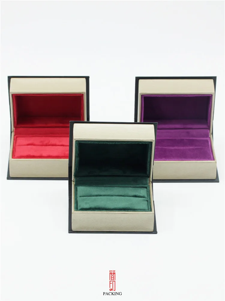 Creative Boutique Black book-shaped jewelry box, Romantic couple ring box, Proposal Ring Box，Holiday gift pendant box wholesale
