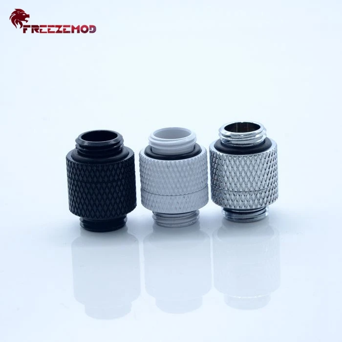 FREEZEMOD HDS-XZ14 G1/4 360 degreerotate двойной внешнее резьбовое соединение разъем адаптера