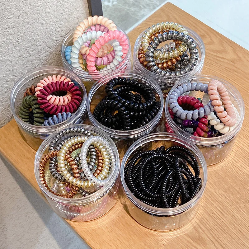 Женская резинка для волос с телефонной линией повязка на голову толстый хвост