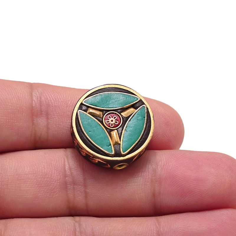 Женский креативный большой круглый кулон в виде глаза Будды подвеска из латуни