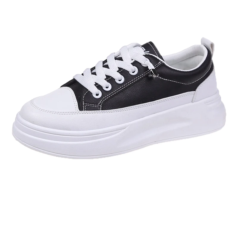 

Thick bottom small white shoes women's 2021 summer new Korean flat bottom leisure sports shoes women's board shoes