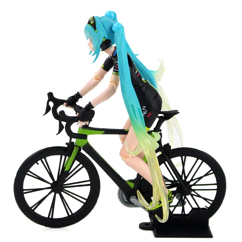 Хацунэ Мику фигурка Figma 200 307 394 Мику с гитарой велосипед Модель игрушки для коллекции подарков