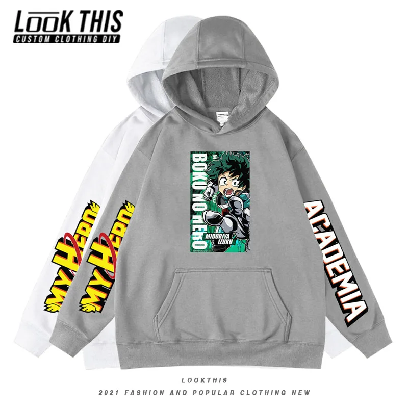 

My Hero Academia Japan Manga Print Children's Clothing Oversized Hoodie Boys/girls Sweatshirt Teens Sportswear Hot Kids Clothes