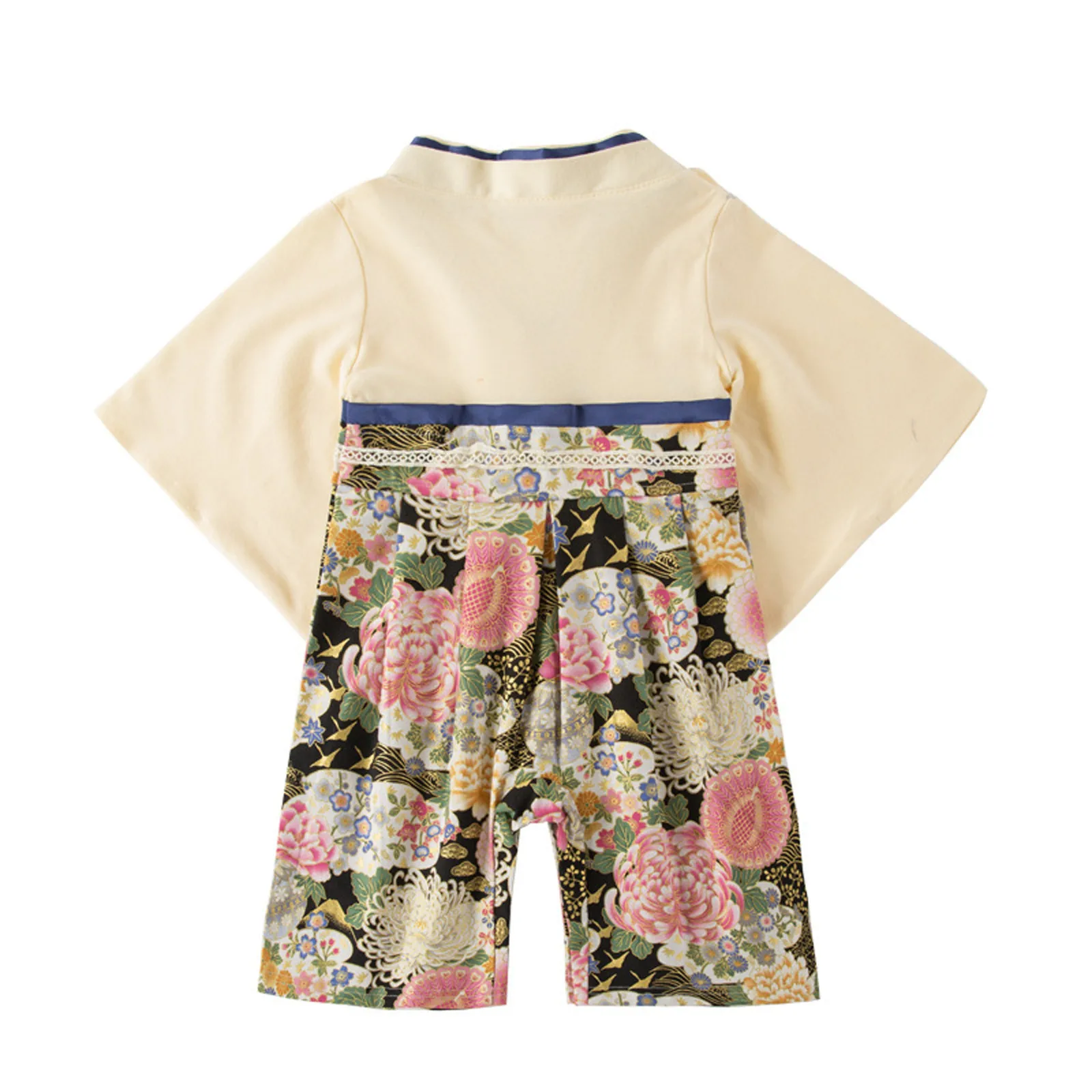 

Kids Baby Japanese Style Kimono Girls Clothes Cotton Costumes Floral Kimono Long Sleeve Romper Pajamas Dropshipping Pour Bbs